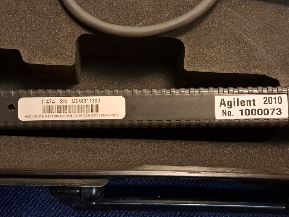 Agilent Technologies 1147A AC/DC Current Probe, 50 MHz, 15A
