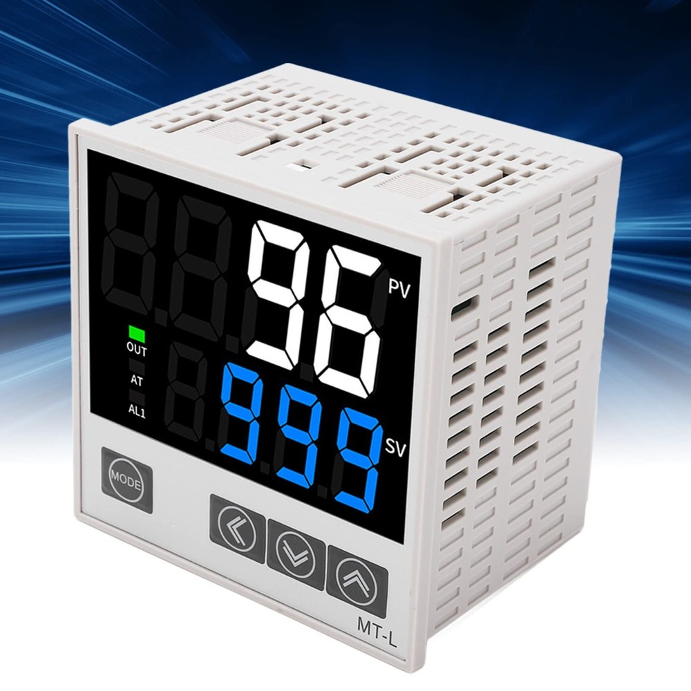 PID Temperature Controller Kit, High Voltage 100-240V AC Digital Display Univ...