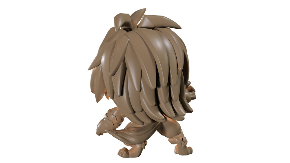 Capsule Chibi - Tora (Ushio & Tora)