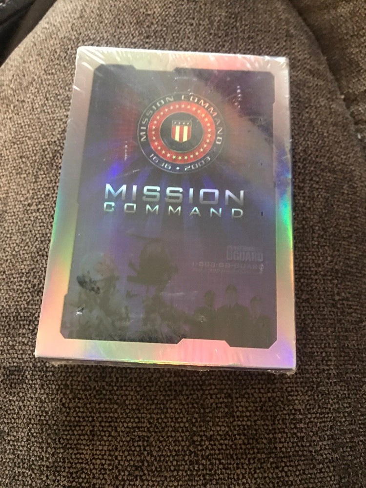 Army National Guard Mission Command Limited Edition Strategy Card Game Deck