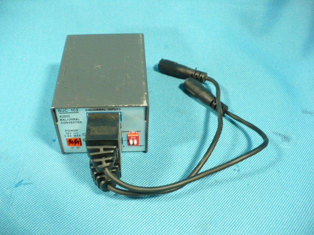 Extron Versa Tools BUC 102 Balanced and Unbalanced Audio Converter 2 Channel