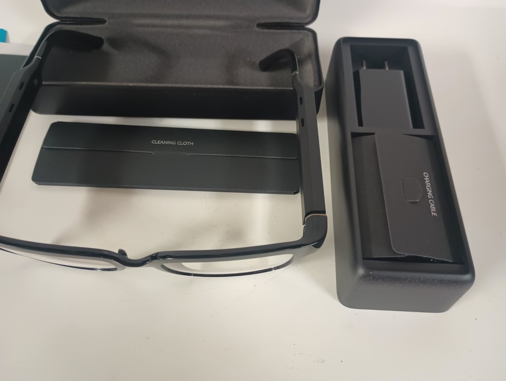 Amazon Echo Frames 2nd Generation Rectangle Smart Glasses Charger