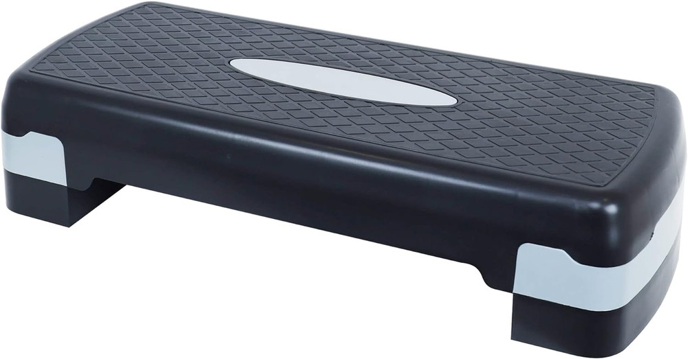 Fitvids Adjustable Workout Aerobic Stepper Step Platform Trainer, 27-Inch, Multi