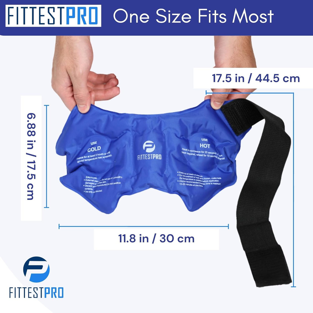 Ankle Ice Pack Wrap for Swelling, Ice Pack for Injuires Reusable Cold Pack Wrap
