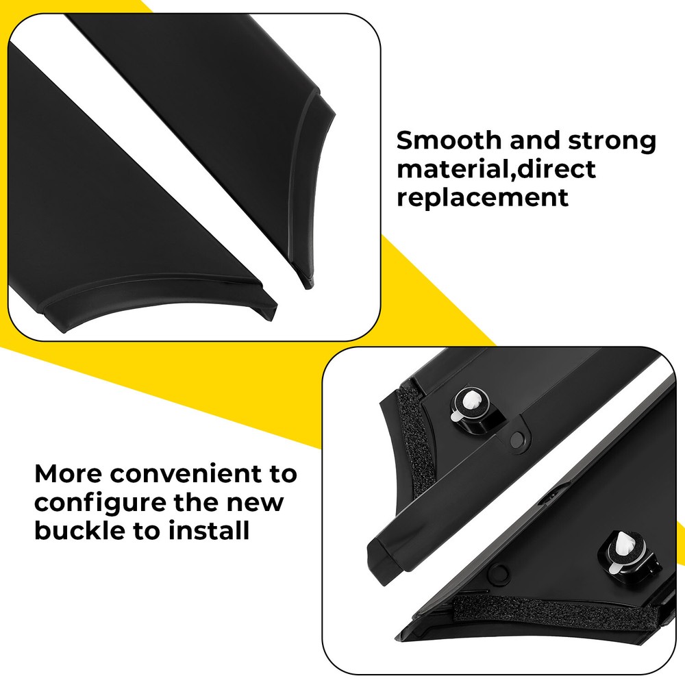 2Pcs Front Windshield Trim Finisher A Pillar Post For Range Rover L322 2003-2012