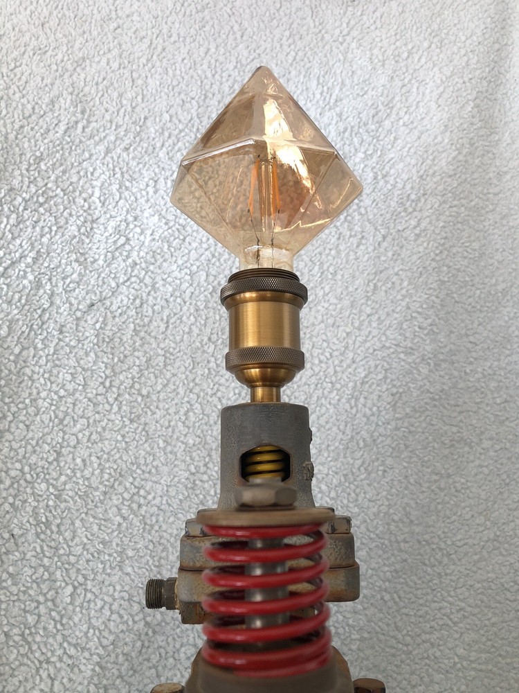 Custom Made Industrial Valve Lamp Light 