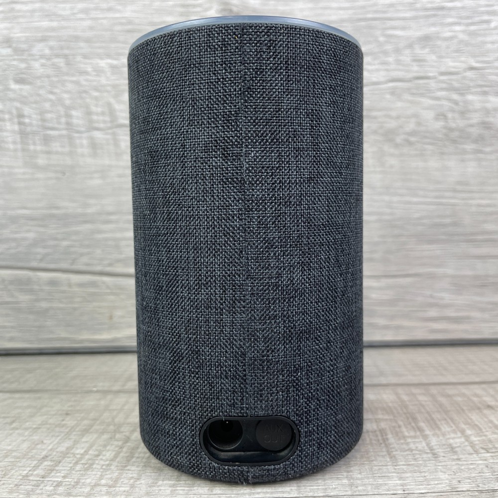 Amazon Echo (2nd Generation) Gray Wireless Alexa Enabled Bluetooth Smart Speaker