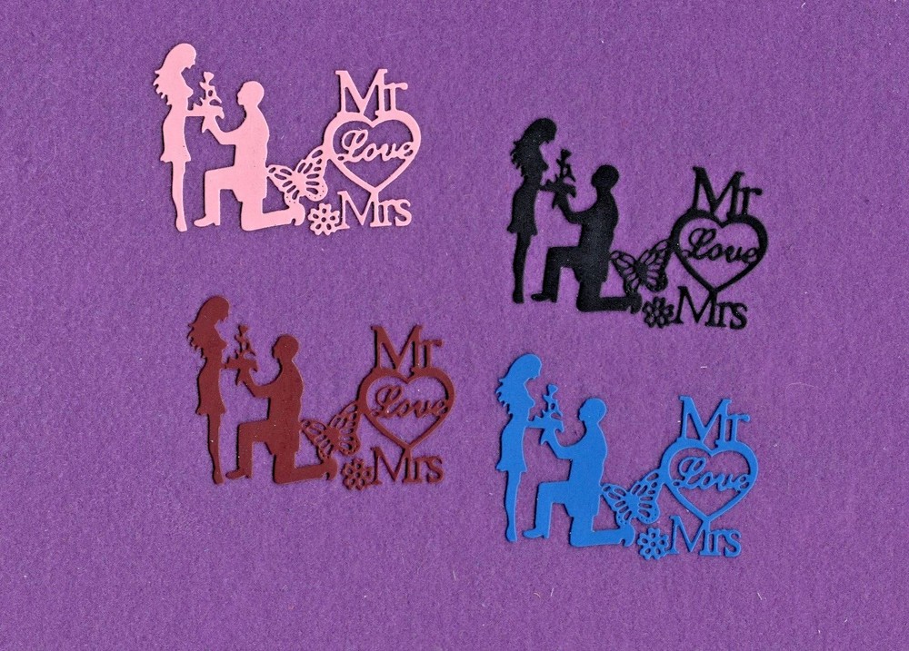 PROPOSAL 2 die cuts scrapbook cards