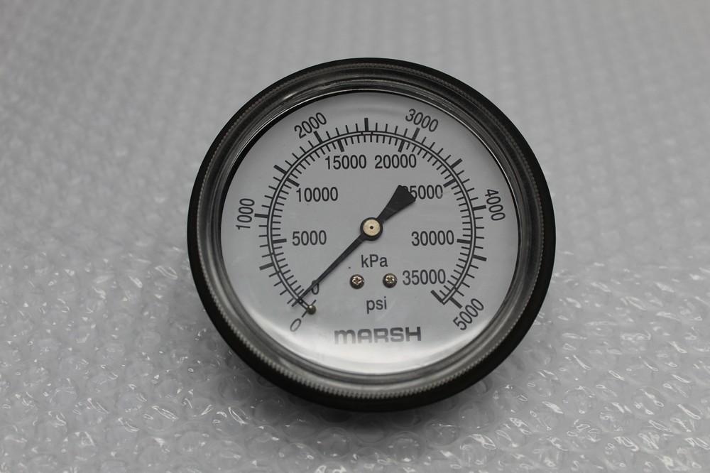 MARSH 0-5000 PSI GAUGE UNMP