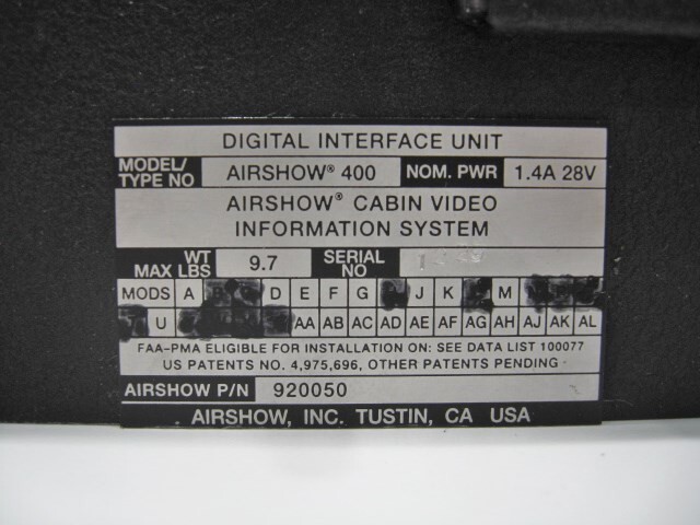 Airshow 400 Digital Interface Unit - Core - PN: 920050