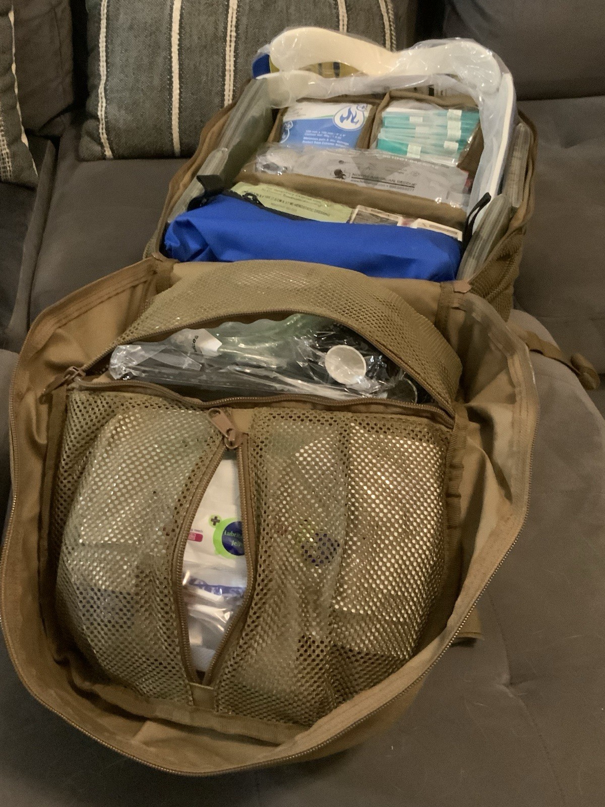 W1 Combat Medic Aid Bag (Stocked And Unexpired)- 322 Pieces