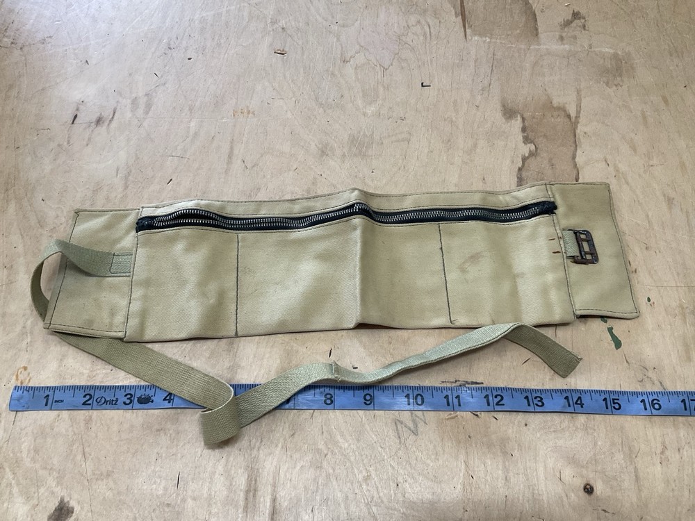 WWII Era US GI Money Belt g189