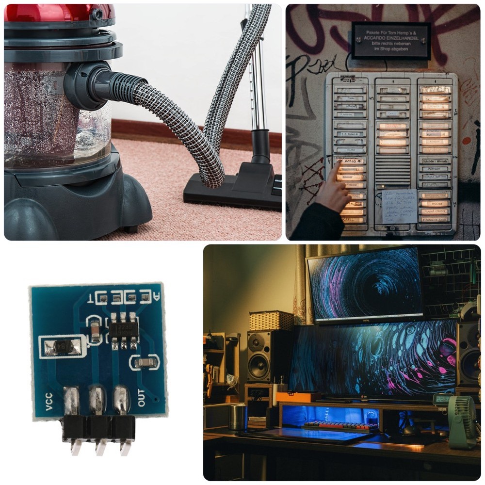 5 Pcs Module Self-locking Capacitive Switch Single Modifies Sensor