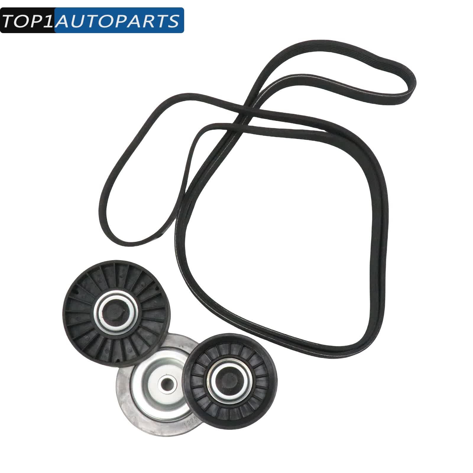 For Jeep Dodge Ram 4.7L 3.7L Serpentine Belt Tensioner w/Pulley 53030958AG