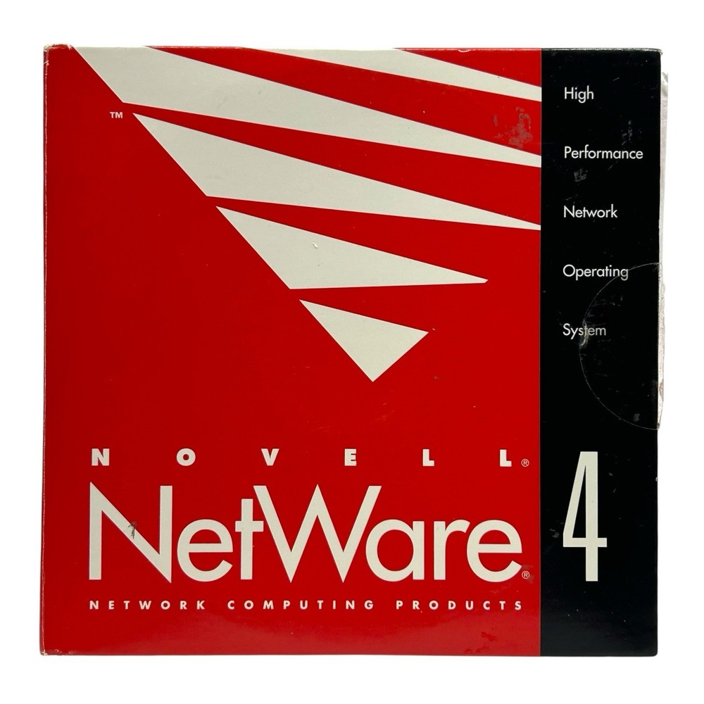 Novell NetWare 4.1 High Performance Network Operating System & Encyclopedia 1995