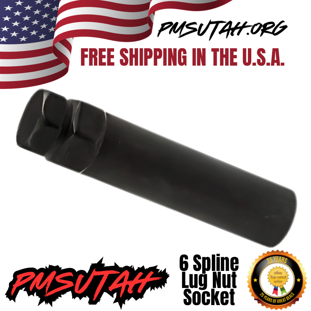 ATV UTV Socket Drive Lug Key Tool Wheel Rim Socket 6 Spline Lug Nuts 1782070002