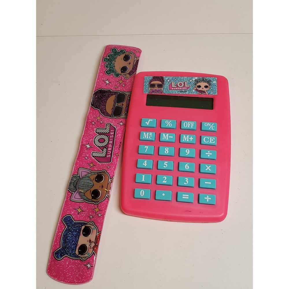 LOL Surprise - Calculator and Bendable Ruller