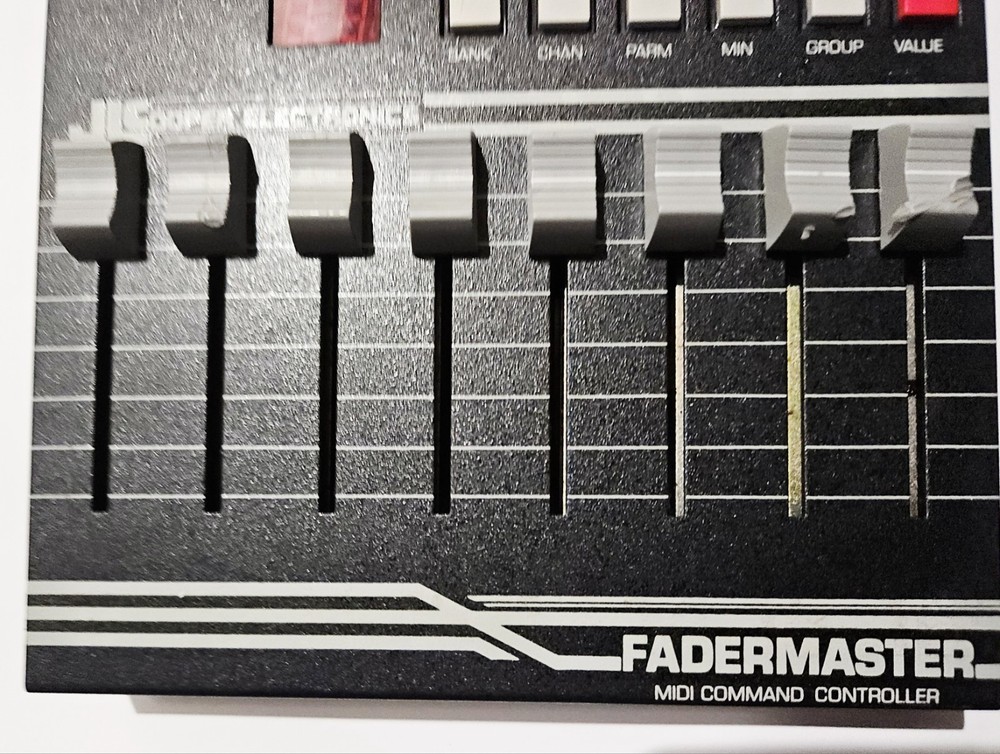 JC Cooper Electronics FaderMaster Professional MIDI Automation Controller TESTED
