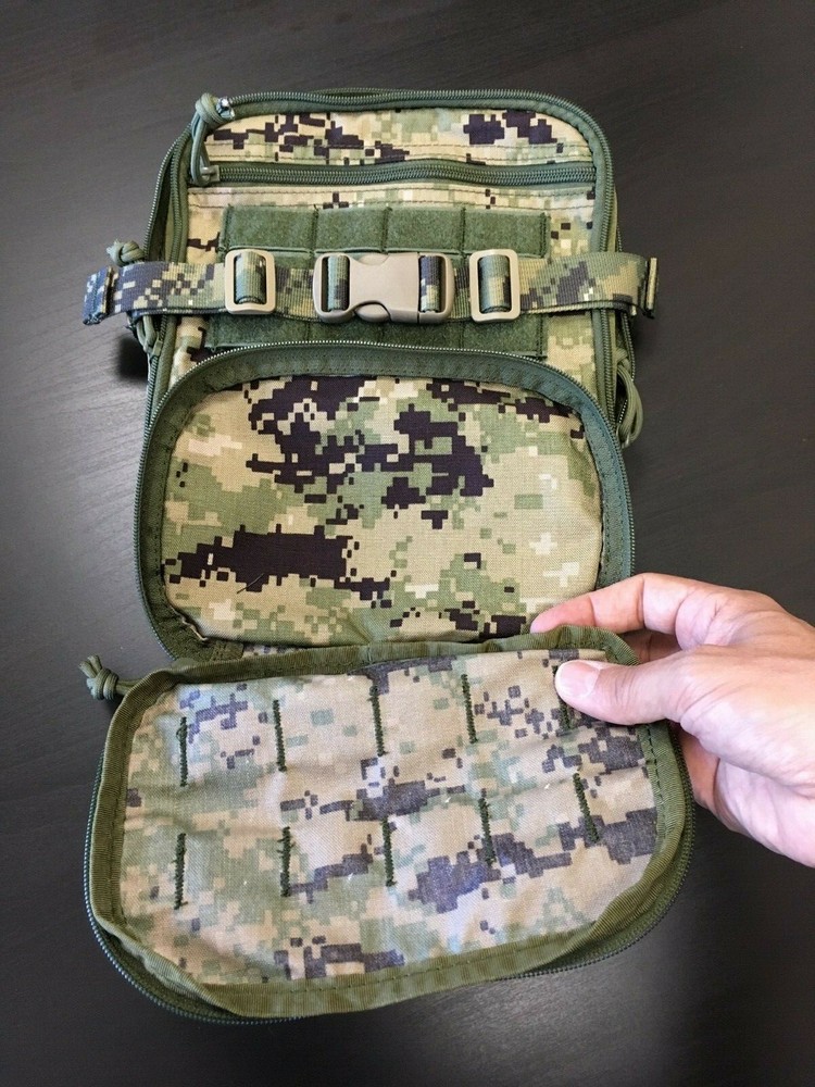 MODI (FLYYE) Mini "FLAT-MAP" Hydration Pack (small version) - Multicam Black