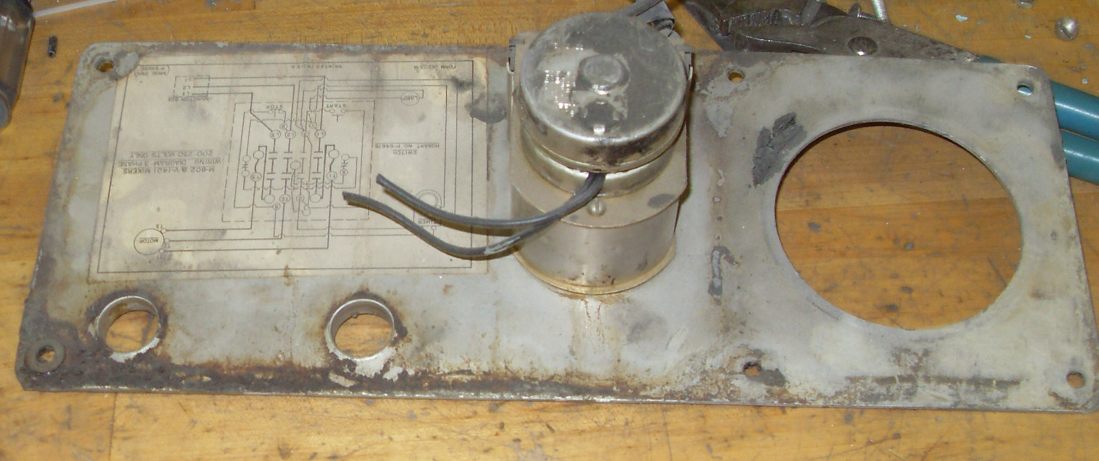 Hobart Mixer Start Stop Switch and Motor starter Kit M802 80qt & V1401 140qt