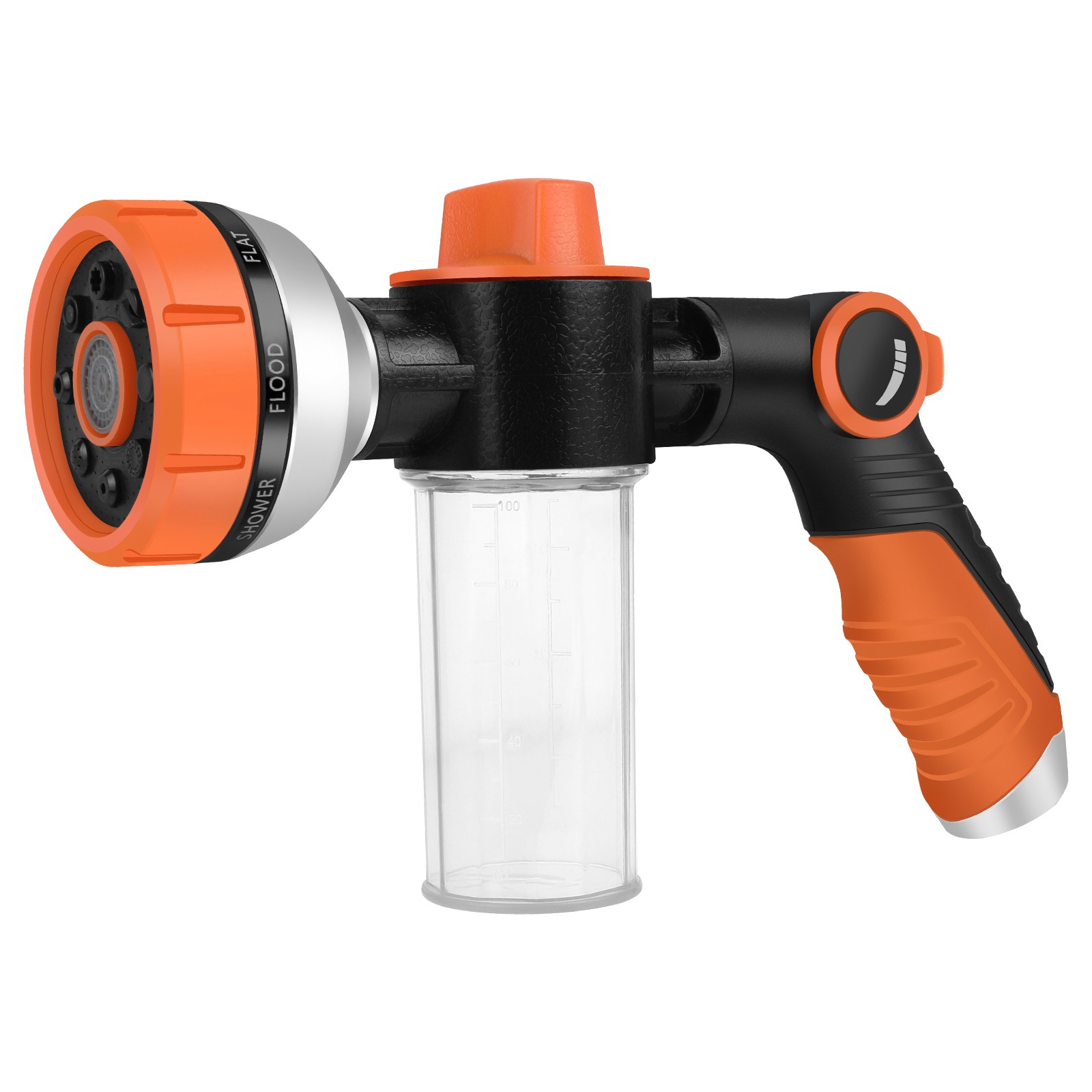 Car Cleaning Wash Pressure Washer Snow Foam Lance 8 Mode Sprayer Gun Soap Bottle