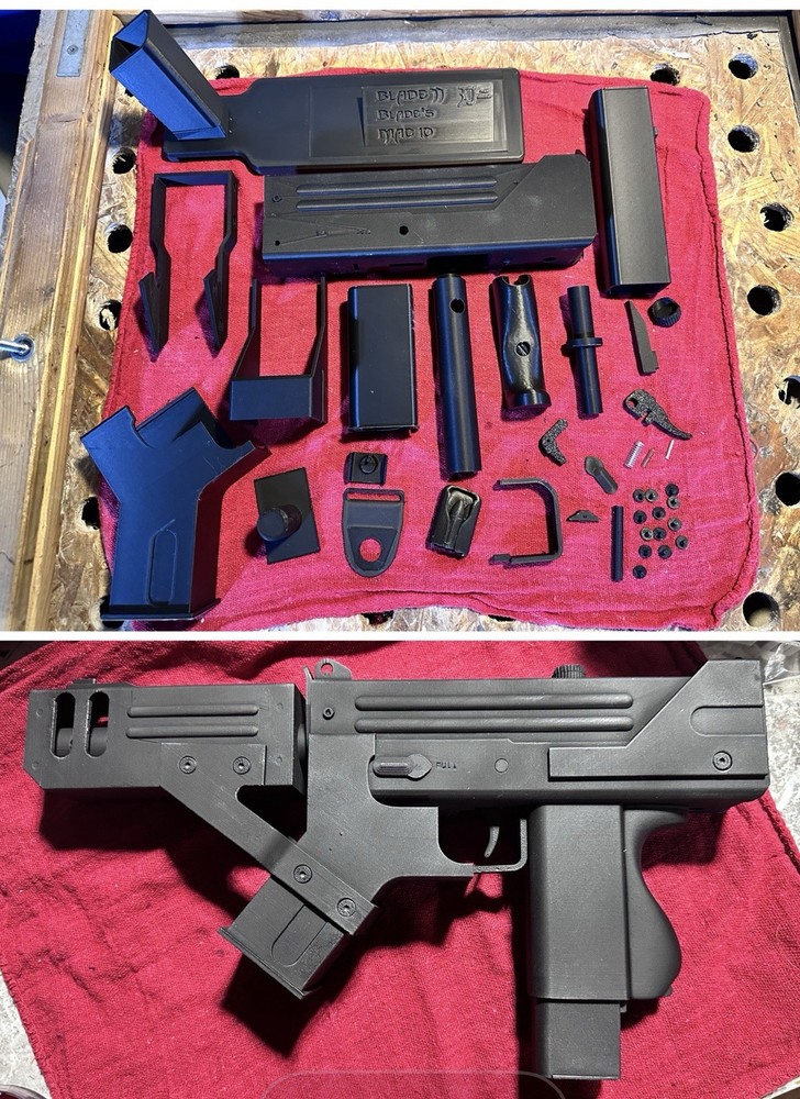 Blade 2 Wesley Snipes Mac 10 Replica Prop - 3D Printed Kit