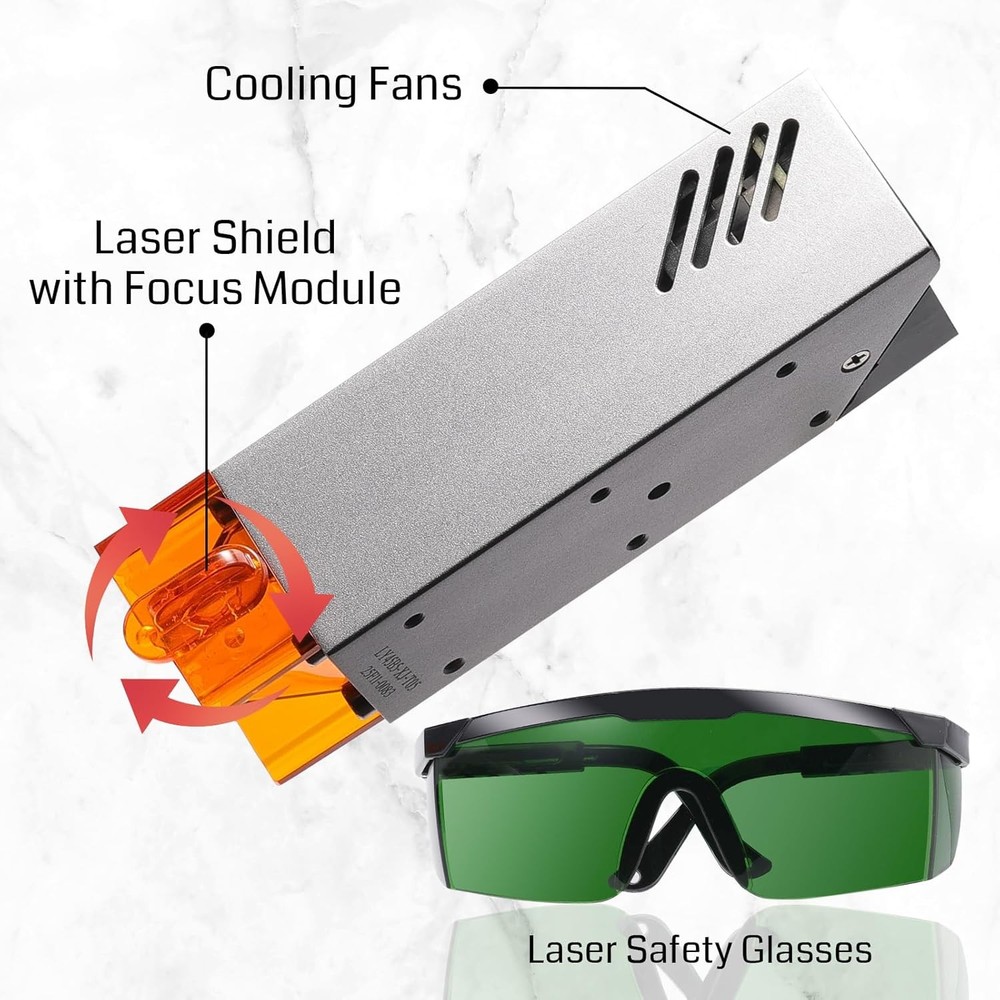 5000mW CNC Laser Engraver Module for Genmitsu 3018