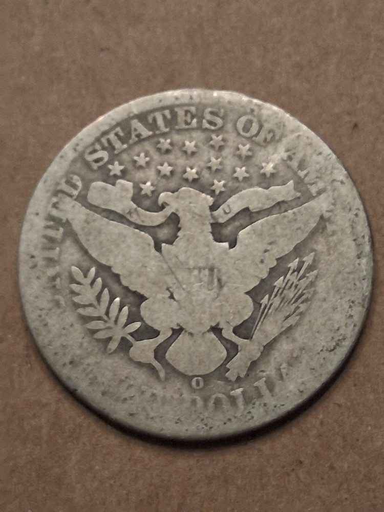 1899 O BARBER HALF DOLLAR