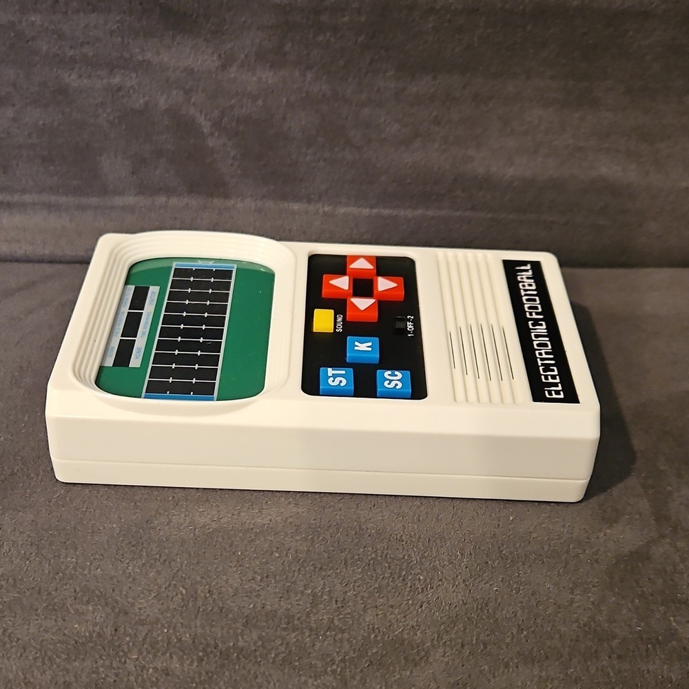 New Basic Fun Electronic Football Handheld Electronic Game Battery Operated