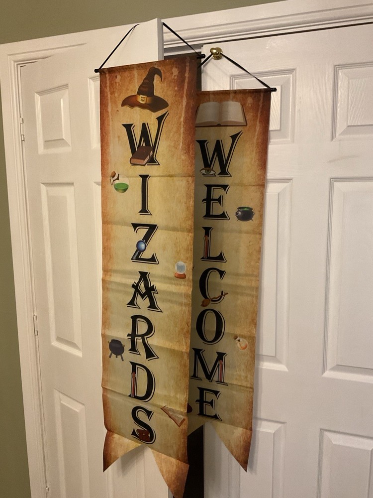 Harry Potter Wizards Welcome Banner