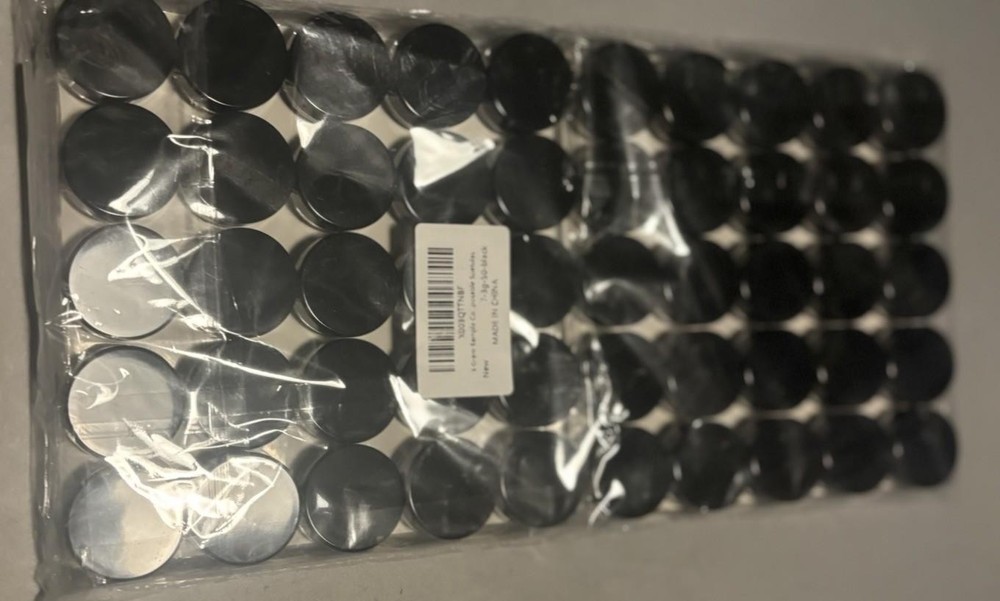 50pcs 3g Empty Cosmetic Jars with Lids & 4 Spatulas – Small Sample Containers