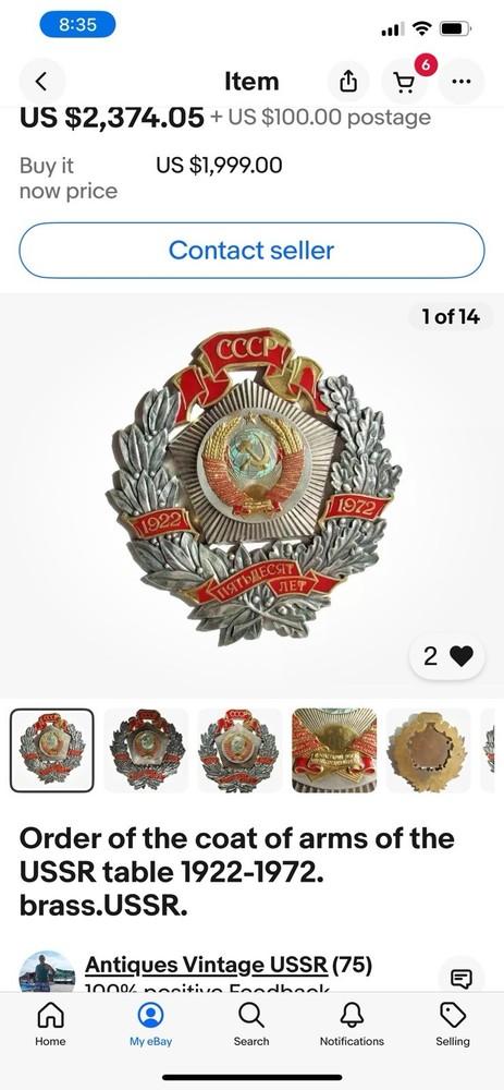 Awards Ussr 50 Years