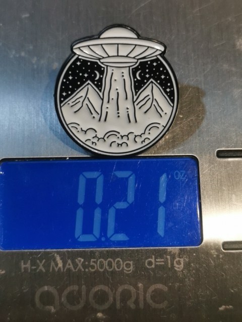 ALIEN UFO pin Badge Patch New High Quality