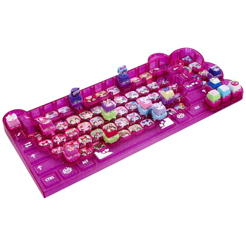 Clickeez Clickable Collectables Keyboard Mega Pack Fidget Set