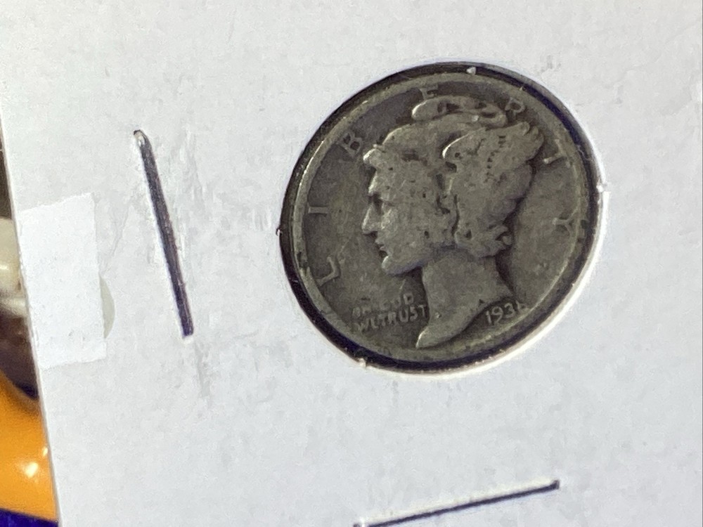 1938 MERCURY DIME