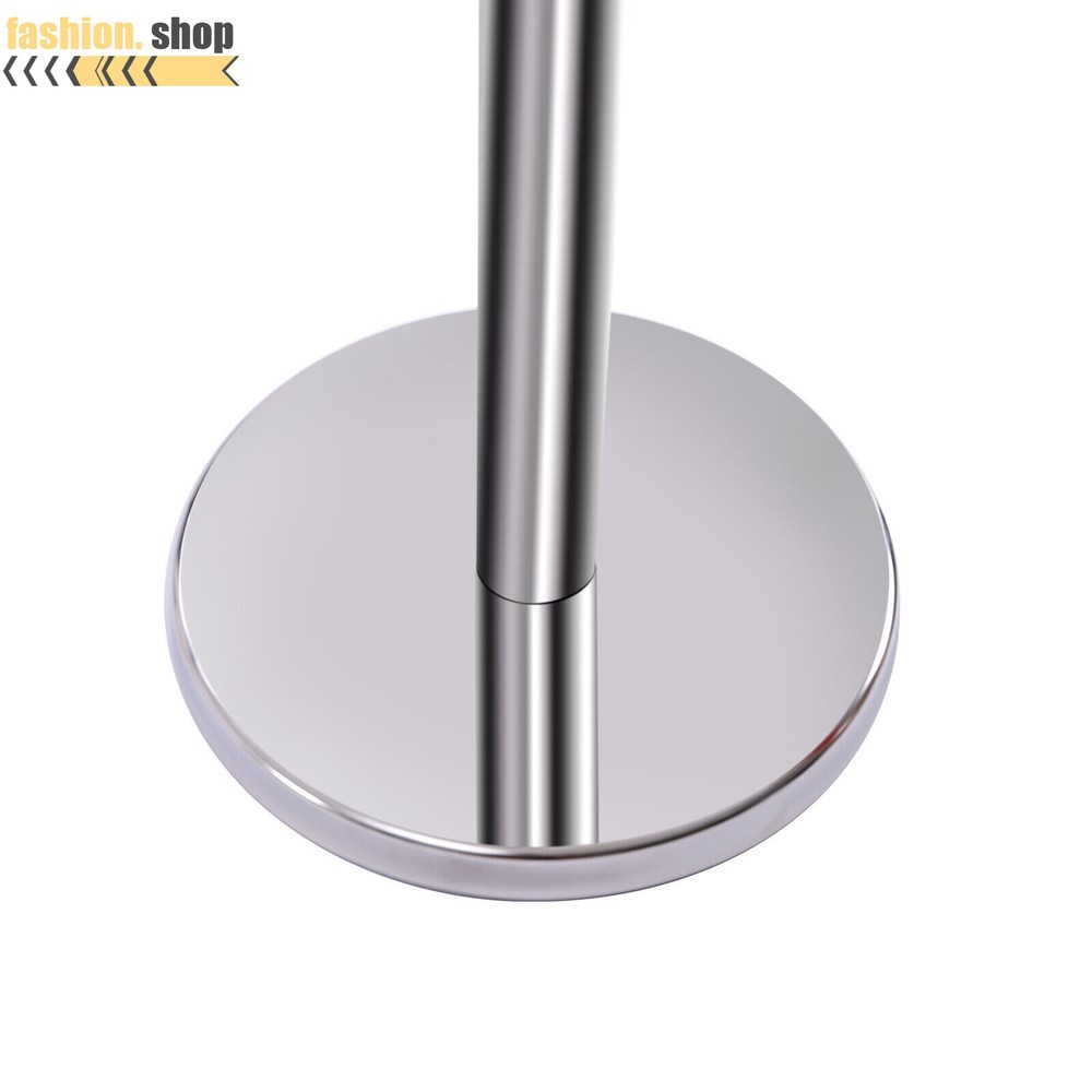 6Pcs Stanchion Posts with 4 Velvet Ropes Crowd Control Queue Pole Barrier