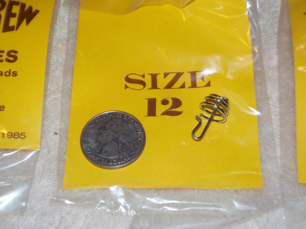 6 New Doll Making Doll Screw Attachment Size 12