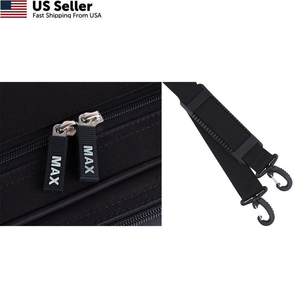 Protec MAX 4/4 Full Size Lightweight Violin Case, Black, size, Black