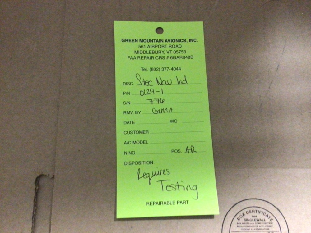 S-Tec Navigation Indicator 01291