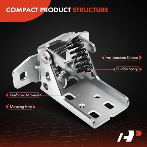 Upper Door Hinge Front Left Driver Side Compatible with Dodge Dakota 2005
