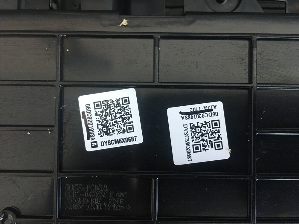 Samsung Washer Control Panel & User Interface Board P# DC97-20059A DC92-01988A