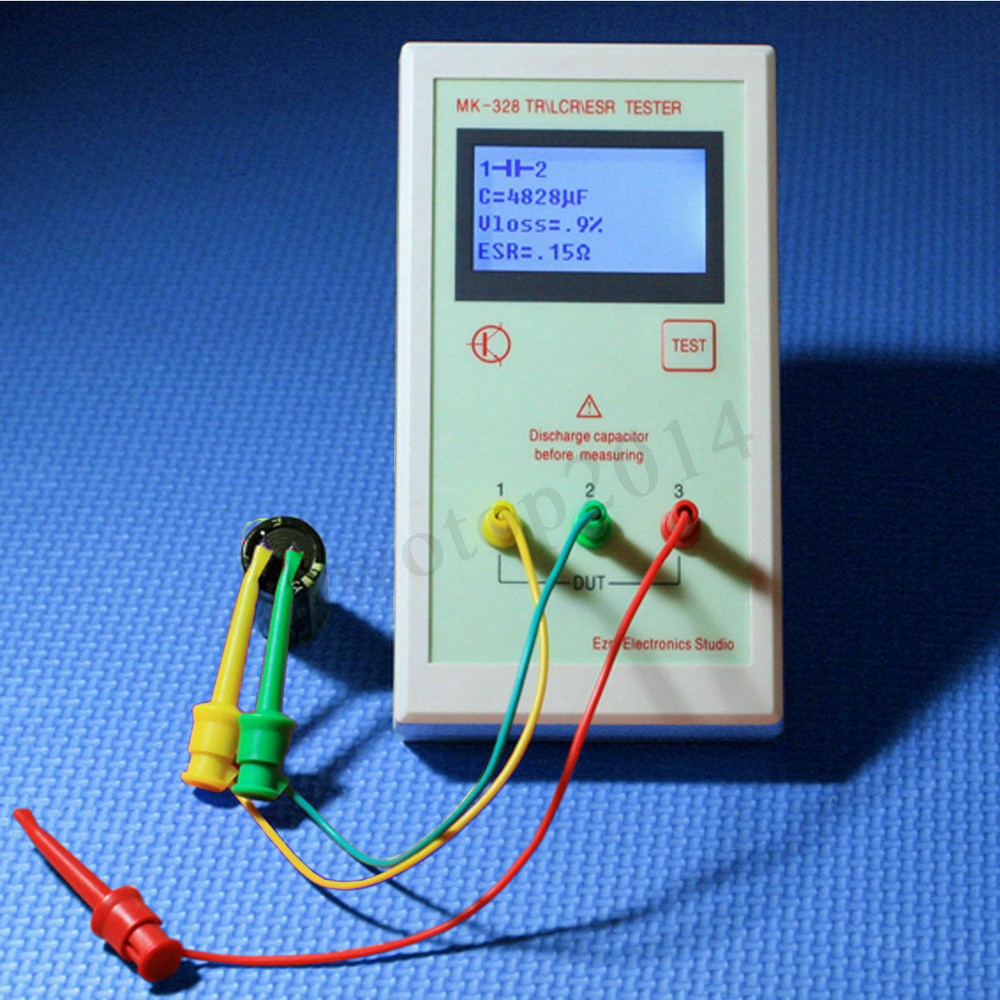Portable MK328LCD Backlight Transistor Tester Diode Inductance Capacitance Meter
