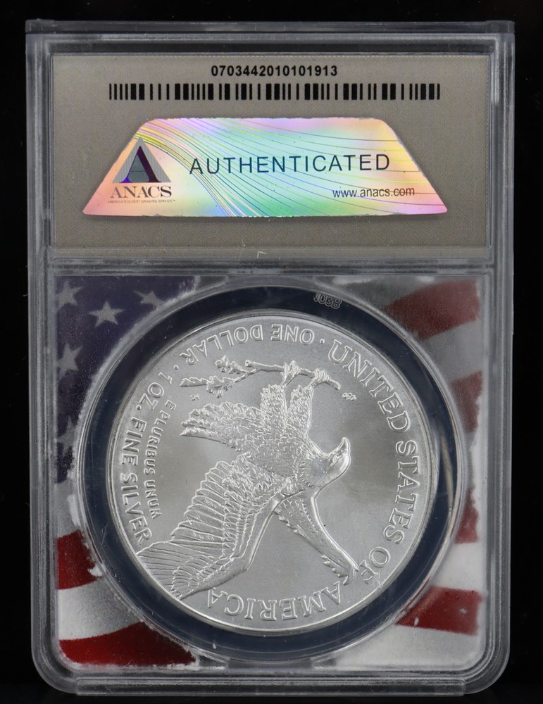 2026 American Eagle ANACS MS70
