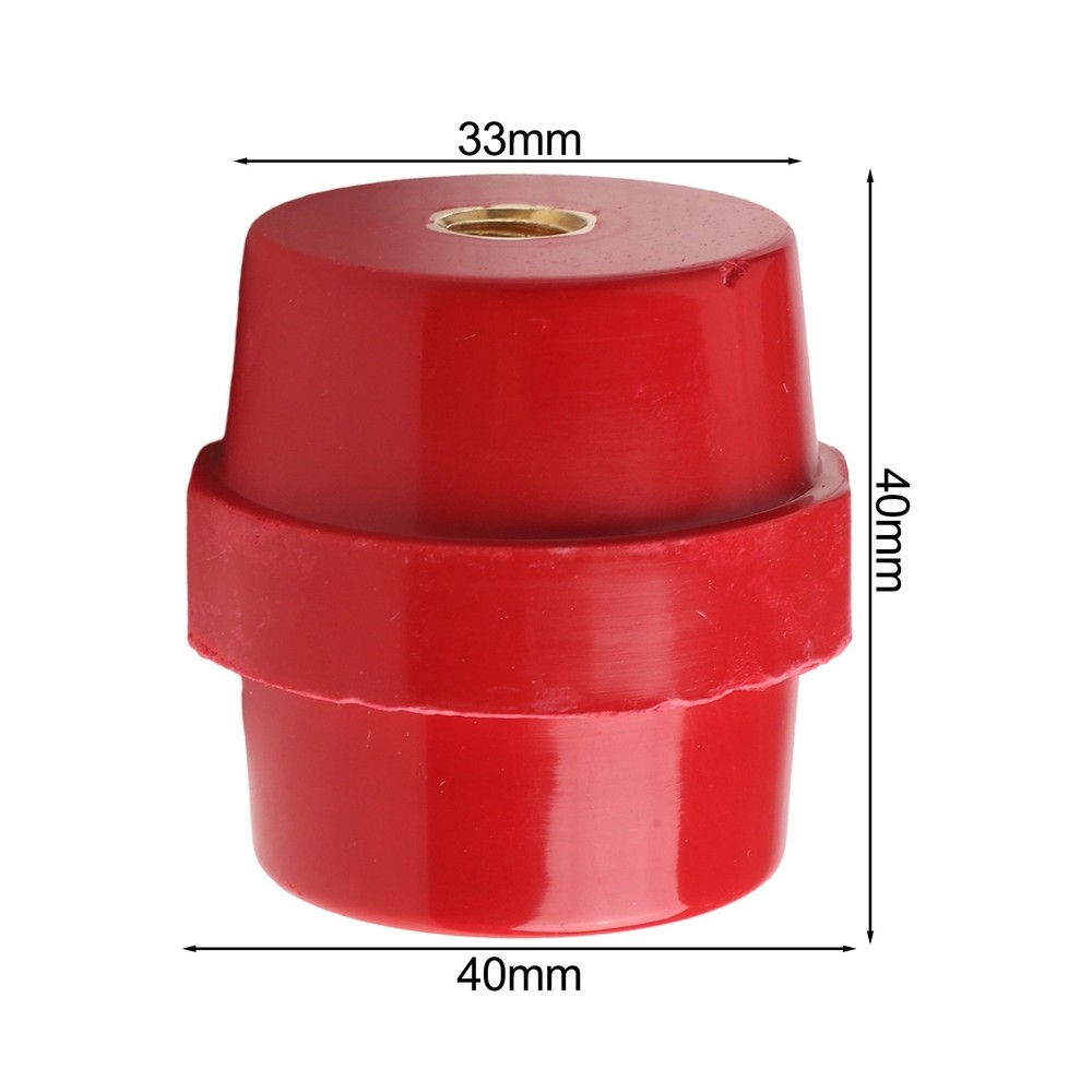 10pcs BMC Busbar Insulators SM40 M8 Offering Effective Connection Solutions