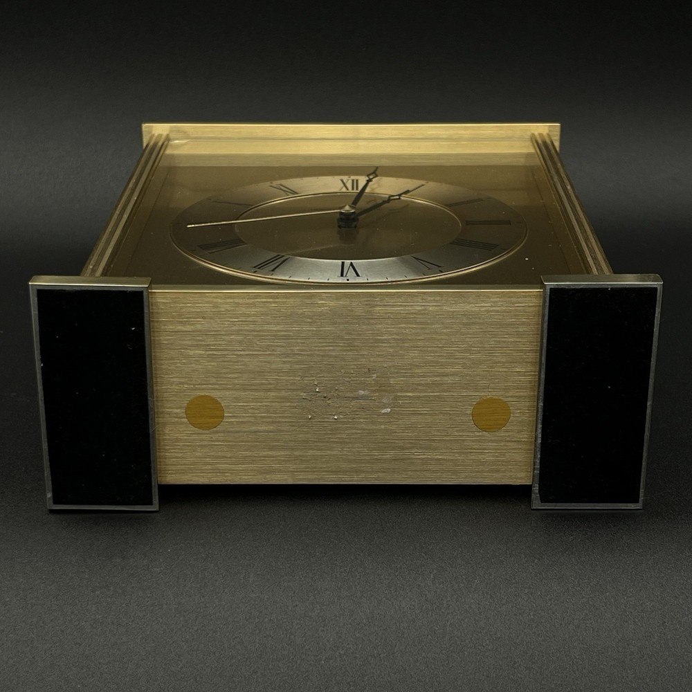 Howard Miller Exton Table Clock Brass Finish Read Description