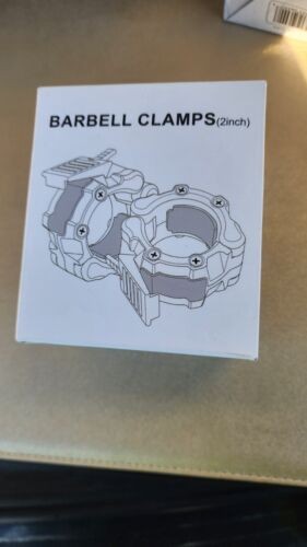 Red, 2 Barbell, Collar Locking Clamp For 2 Inch Standard Bar