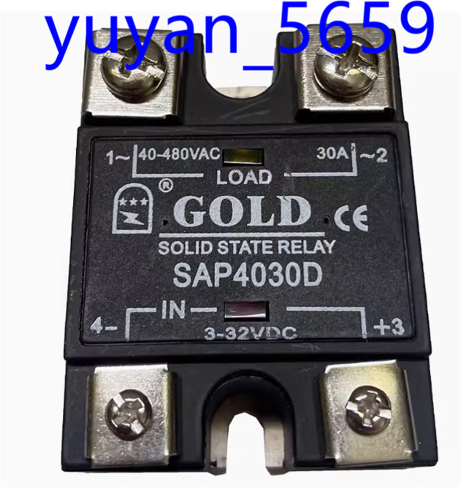 1PCS New For GOLD Solid state relay SAP4030D 30A #2835 LY