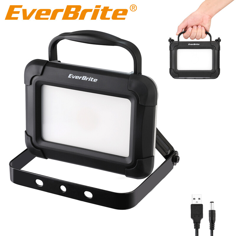 EverBrite 1500Lumen Rechargeable Work Light 2Mode Foldable High Light Work Light