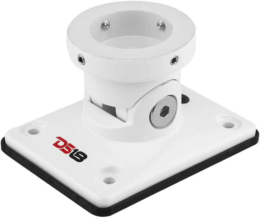 DS18 Hydro FLMBPS/White - Universal Flat Mount Bracket for All Elements (Pair)