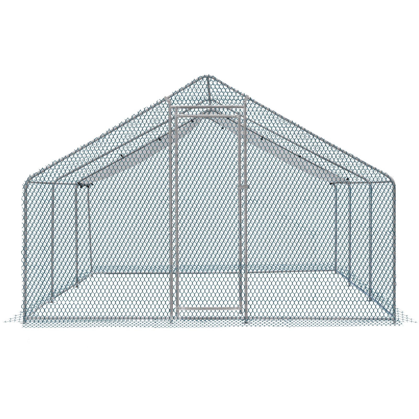20x10ft Large Chicken Coop Run Cage Dog Cage Fence Outdoor Kennel Metal Playpen
